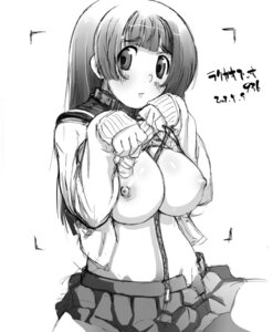Rating: Explicit Score: 0 Tags: breasts female huge_breasts kei_jiei momocan_egoism monochrome nipples original rule34 shirt_lift sketch User: bunchy7s