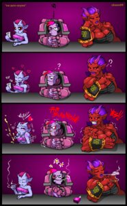 Rating: Explicit Score: 0 Tags: 2girls breasts chaos_(warhammer) chaos_daemon chaos_space_marine daemonette emperors_children english_text female khorne noise_marine power_armor rule34 russian_text skeenlangly slaanesh text warhammer_(franchise) warhammer_40k User: bunchy7s