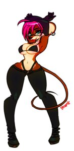 Rating: Questionable Score: 0 Tags: anthro armwear bikini breasts clothed clothing e621 elbow_gloves eyewear female glasses gloves hair handwear hi_res jelli_kohime latex looking_at_viewer luvon mammal mouse murid murine pink_hair purple_hair rodent short_hair solo swimwear thong tight_clothing two-piece_swimsuit underwear wide_hips User: bunchy7s