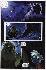 Rating: Safe Score: 0 Tags: anthro avian bird bosstones22 charco clothing comic dialogue duo e621 english_text fur hi_res kidnapping male mammal mephitid owl skunk tail text User: bunchy7s
