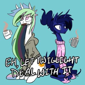 Rating: Safe Score: 0 Tags: 1:1 bedhead beverage blue_body blue_eyes blue_fur blue_hair clothing coffee container cup cutie_mark duo e621 english_text equid equine female feral food friendship_is_magic fur hair hak2 hasbro hi_res horn mammal multicolored_hair my_little_pony mythological_creature mythological_equine mythology pink_eyes princess_celestia_(mlp) princess_luna_(mlp) sibling_(lore) simple_background sister_(lore) sitting steam text unicorn white_body white_fur User: bunchy7s