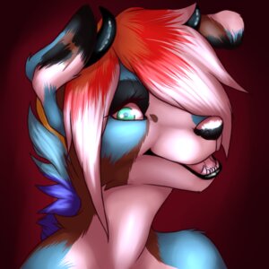 Rating: Safe Score: 0 Tags: 1:1 abstract_background blue_body blue_eyes blue_fur canid canine e621 female fur horn looking_at_viewer low_res mammal open_mouth pasteldawg simple_background solo User: bunchy7s