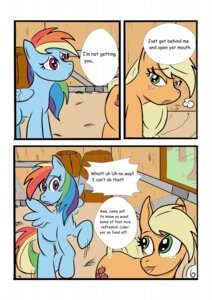 Rating: Questionable Score: 0 Tags: apple applejack_(mlp) barn clothing comic cowboy_hat cutie_mark dialogue duo e621 earth_pony english_text equid equine feathered_wings feathers female feral food freckles friendship_is_magic fruit hair hasbro hat headgear headwear hi_res horse mammal monochrome my_little_pony mythological_creature mythological_equine mythology pegasus plant pony quadruped rainbow_dash_(mlp) rhk tail text tree wings User: bunchy7s