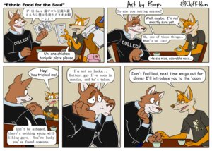 Rating: Safe Score: 0 Tags: akita anthro arm_support blush canid canine canis chair closet_coon colin_young comic comic_sans container cup dialogue disembodied_hand domestic_dog dual_holding duo_focus e621 english_text food fox furniture gesture group gun hand_gesture holding_menu holding_note_pad holding_object holding_pen holding_writing_utensil hybrid japanese_text leafdubois leaning_on_elbow linked_speech_bubble male mammal menu multiple_scenes notebook pen placing_order pointing pointing_at_object poop_(artist) ranged_weapon red_fox restaurant service_menu shiba_inu shirt_logo species_in_dialogue speech_bubble spitz surprised sushi table taking_order taro_nishikawa text translated tricked trio true_fox weapon writing_text writing_utensil User: bunchy7s