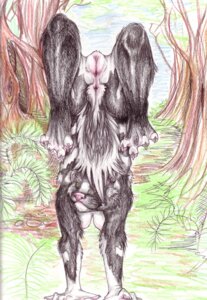 Rating: Explicit Score: 0 Tags: anthro anus butt e621 female flexible forest genitals handstand mammal mephitid one_eye_closed plant presenting presenting_hindquarters raised_tail skunk solo spotted_skunk tail tail_anus threatening tree uhoh unknown_artist vulva User: bunchy7s