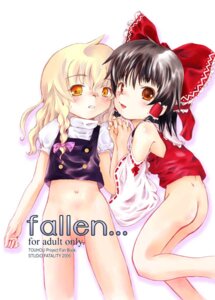 Rating: Explicit Score: 0 Tags: female marisa_kirisame reimu_hakurei rule34 tagme touhou User: bunchy7s