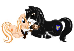 Rating: Safe Score: 0 Tags: blue_eyes brown_eyes clean_diaper clothed clothed_feral clothing creamsicle cutie_mark daww diaper diaper_only dreamsicle_swirl e621 equid equine fan_character female feral group hair hasbro horse jeroba_(artist) kraa male mammal my_little_pony pony romantic romantic_couple shield sitting smile tail topless wearing_diaper white_diaper white_hair User: bunchy7s