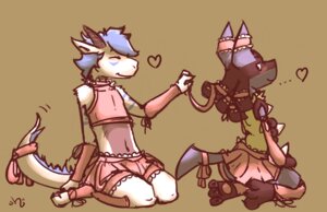 Rating: Safe Score: 0 Tags: aether_fang anthro black_body black_fur blue_body blue_fur bottomwear canid canine clothed clothing crossdressing dragon duo e621 femboy fur generation_4_pokemon heart_symbol lace lucario male mammal mythological_creature mythological_scalie mythology nintendo paws pink_clothing pokemon pokemon_(species) scalie shugowah skirt tail yellow_body yellow_fur User: bunchy7s Rating: Safe Score: 0 Tags: aether_fang anthro black_body black_fur blue_body blue_fur bottomwear canid canine clothed clothing crossdressing dragon duo e621 femboy fur generation_4_pokemon heart_symbol lace lucario male mammal mythological_creature mythological_scalie mythology nintendo paws pink_clothing pokemon pokemon_(species) scalie shugowah skirt tail yellow_body yellow_fur User: bunchy7s