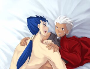 Rating: Explicit Score: 0 Tags: archer_(fate) cu_chulainn_(fate) fate/stay_night fate_(series) gay male male_only no_visible_genitalia rule34 tagme yaoi User: bunchy7s