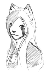 Rating: Safe Score: 0 Tags: anthro bust_portrait conkerbirdy domestic_cat e621 ear_piercing felid feline felis female jenny_(conkerbirdy) low_res mammal monochrome piercing portrait sketch solo stripes User: bunchy7s