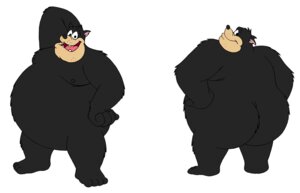 Rating: Safe Score: 0 Tags: anthro black_body black_fur butt disney domestic_cat e621 featureless_crotch felid feline felis fur gepredators goof_troop male mammal nude overweight overweight_anthro overweight_male pete_(disney) peter_pete_sr. solo toony User: bunchy7s