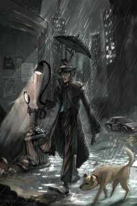 Rating: Safe Score: 0 Tags: 2008 2:3 accessory black_hair black_nose blue_necktie bottomwear brain_(inspector_gadget) brown_body brown_clothing brown_eyes brown_fur canid canine canis car cigar clothed clothing coat collar detailed_background detective dic_entertainment digital_media_(artwork) domestic_dog domestic_pet duo e621 feral footwear front_view full-length_portrait fully_clothed fur glass gloves green_eyes greensoda gun hair handgun handwear hat headgear headwear hi_res holding_gun holding_handgun holding_object holding_pistol holding_ranged_weapon holding_umbrella holding_weapon human inspector_gadget inspector_gadget_(franchise) lamp light_bulb magnifying_glass male mammal necktie nude outside pants paper pistol portrait poster raining ranged_weapon red_collar restricted_palette revolver shirt shoes sky smoke smoking snout spiky_hair tail tire topwear trash trash_can umbrella vehicle walking wanted_poster watermark weapon white_body white_clothing white_fur white_gloves white_handwear User: bunchy7s