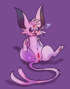 Rating: Explicit Score: 0 Tags: 3_toes black_body black_nose black_skin blush butt canid canine e621 eeveelution espeon feet female feral fur generation_2_pokemon genitals heart_symbol kipa mammal nintendo nude open_mouth pawpads paws pink_body pink_skin pokemon pokemon_(species) presenting presenting_hindquarters presenting_vulva purple_background purple_body purple_eyes purple_fur raised_leg simple_background solo spread_legs spreading toes tongue vulva User: bunchy7s