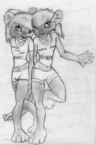 Rating: Questionable Score: 0 Tags: anthro bico breasts clothed clothing duo e621 felid female fully_clothed graphite_(artwork) greyscale mammal monochrome pantherine pose sibling_(lore) sister_(lore) small_breasts spera tail traditional_media_(artwork) twins_(lore) yigo young young_anthro young_female User: bunchy7s Rating: Questionable Score: 0 Tags: anthro bico breasts clothed clothing duo e621 felid female fully_clothed graphite_(artwork) greyscale mammal monochrome pantherine pose sibling_(lore) sister_(lore) small_breasts spera tail traditional_media_(artwork) twins_(lore) yigo young young_anthro young_female User: bunchy7s
