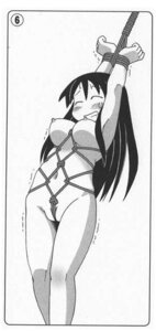 Rating: Explicit Score: 0 Tags: 1girls armpit arms_up artist_request blush bondage breasts closed_eyes female hajimete_no_sm_guide long_hair monochrome navel nipples nude pussy rope rule34 solo standing sweat User: bunchy7s