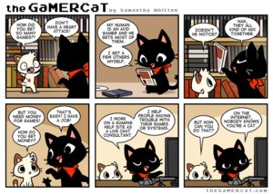 Rating: Safe Score: 0 Tags: ambiguous_gender anthro comic computer dialogue domestic_cat e621 electronics english_text felid feline felis gamercat_(character) glitch_(the_gamercat) grid_layout lol_comments mammal reaction_image samantha_whitten scarf six_frame_image smile tail text the_gamercat the_truth url User: bunchy7s Rating: Safe Score: 0 Tags: ambiguous_gender anthro comic computer dialogue domestic_cat e621 electronics english_text felid feline felis gamercat_(character) glitch_(the_gamercat) grid_layout lol_comments mammal reaction_image samantha_whitten scarf six_frame_image smile tail text the_gamercat the_truth url User: bunchy7s