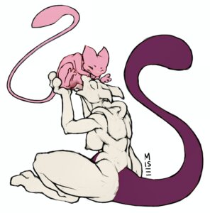 Rating: Explicit Score: 0 Tags: anthro blush breasts carrying_another cunnilingus duo e621 eyes_closed felid female female/female generation_1_pokemon genitals hand_on_head hi_res legendary_duo legendary_pokemon licking mammal mew_(pokemon) mew_duo mewtwo misericorde nintendo nipples nude open_mouth oral pokemon pokemon_(species) sex simple_background size_difference spread_legs spreading tail third-party_edit tongue tongue_out vaginal vulva white_background User: bunchy7s