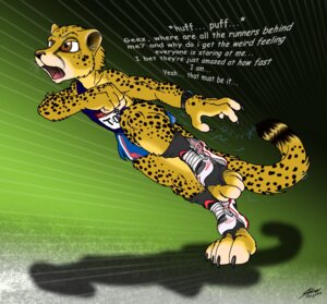 Rating: Safe Score: 0 Tags: 2012 4_fingers 4_toes anthro biped black_claws brown_eyes catmonkshiro cheetah claws clothing comic_sans e621 english_text feet felid feline fingers footwear fur male mammal markings paws race shoes signature solo spots spotted_body spotted_fur tail text toe_claws toes transformation yellow_body yellow_fur User: bunchy7s Rating: Safe Score: 0 Tags: 2012 4_fingers 4_toes anthro biped black_claws brown_eyes catmonkshiro cheetah claws clothing comic_sans e621 english_text feet felid feline fingers footwear fur male mammal markings paws race shoes signature solo spots spotted_body spotted_fur tail text toe_claws toes transformation yellow_body yellow_fur User: bunchy7s