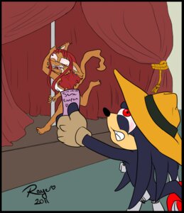 Rating: Questionable Score: 0 Tags: 2011 anthro clothing curtains dancing derp_eyes dog_tags domestic_cat duo e621 echidna fan_character felid feline felis female free_sex_coupon hair hat headgear headwear in_abyss lothar_(lotharhex) male mammal monotreme nude pole pole_dancing raye_(in_abyss) red_eyes red_hair sega sonic_the_hedgehog_(series) stripper_pole tail User: bunchy7s