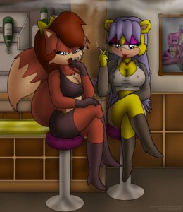 Rating: Explicit Score: 0 Tags: anthro archie_comics big_breasts boots breasts canid canine cigarette cleavage clothed clothing duo e621 female fiona_fox footwear fox gloves handwear herpestid high_heeled_boots high_heels jewelry knownvortex lipstick looking_at_viewer makeup mammal mina_mongoose mongoose necklace sega shoes skimpy smoke smoking sonic_the_hedgehog_(archie) sonic_the_hedgehog_(comics) sonic_the_hedgehog_(series) tail User: bunchy7s