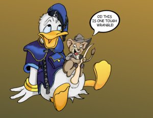 Rating: Explicit Score: 0 Tags: anatid animal_genitalia animal_penis anseriform anthro arm_support australia avian bird black_eyes bottomless clothed clothing dialogue digital_media_(artwork) dipodomyine disney donald_duck duck duo e621 english_text erection feathers feet genitals gradient_background handjob heteromyid humor interspecies jake_(the_rescuers) kangaroo_mouse male male/male mammal penile penis rodent sex simple_background sitting size_difference tail text the_rescuers_(disney) the_rescuers_down_under toeless_(marking) yellow_background zipper User: bunchy7s