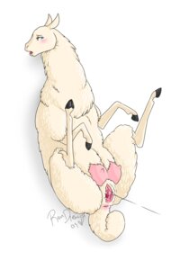 Rating: Explicit Score: 0 Tags: 2009 2:3 anus blue_eyes blush bodily_fluids camelid cloven_hooves e621 female feral fluffy fur genital_fluids genitals hi_res hook hooves llama long_neck lying mammal on_back open_mouth revadiehard simple_background solo spread_legs spread_vulva spreading tail tail_anus teats unguligrade vaginal_fluids vulva white_background white_body white_fur User: bunchy7s