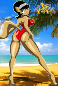 Rating: Questionable Score: 0 Tags: absurd_res anthro beach clothing cloud detailed_background domestic_cat e621 felid feline felis female grimphantom hi_res kitty_katswell mammal nickelodeon one-piece_swimsuit outside sand seaside sky solo swimwear t.u.f.f._puppy tail water User: bunchy7s