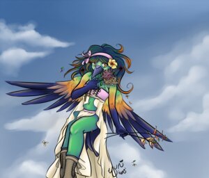 Rating: Safe Score: 0 Tags: amazilia amber_eyes apodiform avian beak bird boots bottomwear breasts cleavage clothed clothing cloud copper-rumped_hummingbird dress e621 feathered_wings feathers female flower footwear gradient_hair green_hair hair heliconias hibiscus hummingbird ixora laced_boots lacing leather loincloth long_hair multicolored_hair non-mammal_breasts outside petals plant ribbons shoes sky skyscape solo stem trochilinae tropical two_tone_hair wings yunicoon User: bunchy7s
