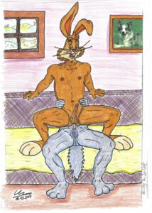Rating: Explicit Score: 0 Tags: anthro gay male male_only mascot nesquik nestle quick_the_rabbit rule34 sex werewulfstarlight User: bunchy7s