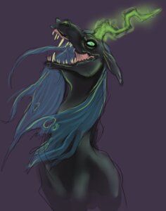 Rating: Safe Score: 0 Tags: ambiguous_gender arthropod boarwhore changeling_(mlp) e621 feral friendship_is_magic green_eyes green_hair hair hasbro hi_res horn monster my_little_pony queen_chrysalis_(mlp) solo teeth User: bunchy7s