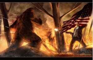Rating: Questionable Score: 0 Tags: american_flag ammunition blood bodily_fluids bullet clothed clothing e621 fire flag fully_clothed group gun hi_res human m60 machine_gun male mammal monster plant ranged_weapon sasquatch sharpwriter smoking suit theodore_roosevelt tree trio united_states_of_america warm_colors weapon User: bunchy7s