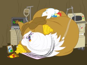 Rating: Questionable Score: 0 Tags: avian beak bird blue_body blue_fur bodily_fluids brown_body brown_feathers brown_fur crying e621 equid equine feathered_wings feathers female food friendship_is_magic fur gilda_(mlp) gryphon guyfuy hasbro hungry immobile life_support mammal morbidly_obese morbidly_obese_female my_little_pony mythological_avian mythological_creature mythological_equine mythology obese obese_female overweight overweight_female paint pegasus pizza purple_body purple_feathers rainbow_dash_(mlp) sad solo tail tears what_has_magic_done white_body white_feathers wings yellow_eyes User: bunchy7s