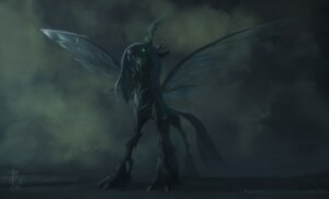 Rating: Safe Score: 0 Tags: 2012 arthropod changeling_(mlp) cool_colors e621 fangs female feral friendship_is_magic green_background green_eyes green_hair hair hasbro hi_res hole_(anatomy) horn insect_wings long_hair my_little_pony queen_chrysalis_(mlp) raikoh-illust simple_background solo tail teeth what_has_magic_done wings User: bunchy7s