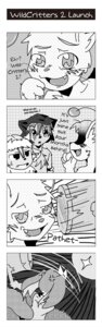 Rating: Questionable Score: 0 Tags: comic dialogue drama e621 english_text female greyscale group hammer male monochrome text tools unknown_artist wildcritters User: bunchy7s