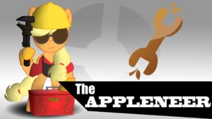 Rating: Safe Score: 0 Tags: 16:9 applejack_(mlp) armor case clothing crossover cutie_mark e621 earth_pony engineer_(team_fortress_2) equid equine female feral friendship_is_magic hasbro headgear helmet hi_res horse mammal my_little_pony pony solo team_fortress_2 thealjavis tools valve valve_corporation weapon widescreen wrench User: bunchy7s