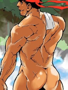 Rating: Explicit Score: 0 Tags: 1boy ass back back_view bara black_hair capcom color detailed_background facial_hair headband human human_only kojima_shoutarou looking_back mabataki male male_only muscles muscular muscular_arms muscular_ass muscular_back muscular_male musical_note naked nude outdoors outside red_headband rule34 ryu_(street_fighter) scar scar_on_ass short_hair smile solo solo_focus street_fighter towel towel_on_shoulder vein veiny_arms white_towel yaoi User: bunchy7s