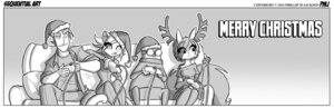 Rating: Safe Score: 0 Tags: anthro antlers arthur_mathews avian bird black_and_white christmas clothing comic conditional_dnp controller domestic_cat e621 english_text eurasian_red_squirrel felid feline felis female fur furniture game_controller greyscale group hair hat headgear headwear holidays horn human jollyjack kat_vance male mammal monochrome penguin pip_mcgraw rodent scarlet_(sequential_art) sciurid sequential_art sofa tail text tree_squirrel User: bunchy7s