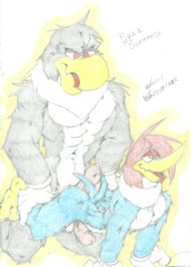 Rating: Explicit Score: 0 Tags: abs anthro avian bent_over buzz_buzzard buzzard erection from_behind furry furry_only gay holding hopelesshighschool humanoid_penis imminent_sex interspecies male male_only no_humans nude penis precum rule34 the_woody_woodpecker_show tongue tongue_out woody_woodpecker User: bunchy7s