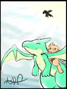 Rating: Safe Score: 0 Tags: 2010 3:4 ambiguous_gender anthro asdfjkl03 cave_story darwin_(asdfjkl03) duo_focus e621 feral group jude_(asdfjkl03) lagomorph leporid mammal mimiga outside rabbit sky sky_dragon_(cave_story) User: bunchy7s