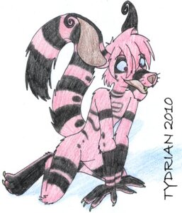 Rating: Safe Score: 0 Tags: 2010 anthro biped black_body black_fur black_markings blue_sclera claws color_pencils crux digitigrade e621 ear_tuft facial_markings fur fur_markings head_markings male markings mask_(marking) paws pink_body pink_fur ring_(marking) ringed_tail simple_background sitting smile solo striped_markings striped_tail stripes tail tail_markings traditional_media_(artwork) tuft tydrian whiskers User: bunchy7s Rating: Safe Score: 0 Tags: 2010 anthro biped black_body black_fur black_markings blue_sclera claws color_pencils crux digitigrade e621 ear_tuft facial_markings fur fur_markings head_markings male markings mask_(marking) paws pink_body pink_fur ring_(marking) ringed_tail simple_background sitting smile solo striped_markings striped_tail stripes tail tail_markings traditional_media_(artwork) tuft tydrian whiskers User: bunchy7s