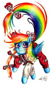 Rating: Safe Score: 0 Tags: 2012 asian_clothing blue_body blue_feathers blue_fur clothing colored_pencil_(artwork) cosplay crossover crossover_cosplay e621 east_asian_clothing equid equine feathered_wings feathers female feral friendship_is_magic fujiwara_no_mokou fur hair hasbro hi_res japanese_clothing lavosvsbahamut long_hair mammal multicolored_hair multicolored_tail my_little_pony mythological_creature mythological_equine mythology pegasus rainbow_dash_(mlp) rainbow_hair rainbow_tail red_eyes signature simple_background solo tail touhou traditional_media_(artwork) white_background wings User: bunchy7s