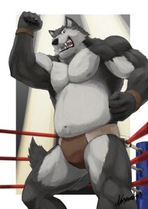 Rating: Safe Score: 0 Tags: anthro canid canine canis clothed clothing e621 fighting_ring hi_res male mammal musclegut muscular nipples normalize slightly_chubby solo topless wolf wrestler wrestling User: bunchy7s Rating: Safe Score: 0 Tags: anthro canid canine canis clothed clothing e621 fighting_ring hi_res male mammal musclegut muscular nipples normalize slightly_chubby solo topless wolf wrestler wrestling User: bunchy7s