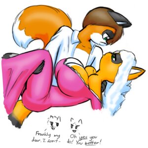 Rating: Questionable Score: 0 Tags: 1:1 anthro areola big_breasts breasts brown_hair cleavage clothed clothing dialogue duo e621 english_text eye_contact female fur green_eyes hair huge_breasts hybrid long_hair looking_at_another male mammal markings norithics parody rick2tails ring_(marking) ringed_tail striped_markings striped_tail stripes sunni_smiles tail tail_markings text white_hair yellow_body yellow_fur User: bunchy7s