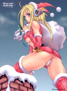 Rating: Explicit Score: 0 Tags: blonde_hair blue_eyes breasts chimney christmas copyright_request detached_sleeves female hat headphones highres long_hair nas-o panties pointy_chin rule34 santa_hat snow thighhighs underboob underwear upskirt User: bunchy7s