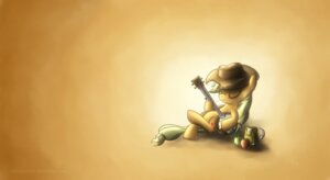 Rating: Safe Score: 0 Tags: 2012 apple applejack_(mlp) banjo_(instrument) blonde_hair cider clothing container cowboy_hat crossed_legs cup cutie_mark e621 earth_pony equid equine eyes_closed female feral fongsaunder food friendship_is_magic fruit hair hasbro hat hay headgear headwear hi_res horse mammal musical_instrument my_little_pony plant plucked_string_instrument pony quadruped relaxing simple_background solo string_instrument tail wallpaper User: bunchy7s