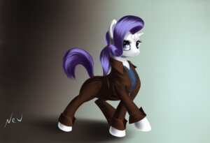 Rating: Safe Score: 0 Tags: clothed clothing crossdressing e621 equid equine female feral friendship_is_magic fur hasbro hi_res horn mammal my_little_pony mythological_creature mythological_equine mythology newlifer rarity_(mlp) solo tail unicorn white_body white_fur User: bunchy7s