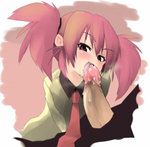 Rating: Explicit Score: 0 Tags: atahuta blush cum cum_in_mouth edomae_lunar facial fellatio female hair_ribbon licking looking_at_viewer male naughty_face necktie open_mouth oral penis pink_eyes pink_hair ribbon rule34 seto_no_hanayome tied_hair twintails uncensored User: bunchy7s