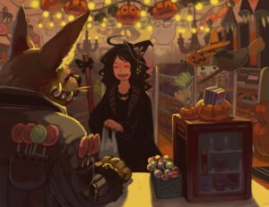 Rating: Safe Score: 0 Tags: 2007 anthro bag black_hair candy canid canine canis clothing dessert digital_media_(artwork) duo e621 eyes_closed female food fruit hair halloween hat headgear headwear holidays human japanese_description kaitenroji kemono lollipop long_hair male mammal plant pumpkin store teeth wolf User: bunchy7s