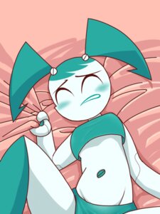 Rating: Explicit Score: 0 Tags: 2008 3:4 android blue_hair blush clothed clothing e621 enpitsu_(pencil) eyes_closed female first_person_view hair humanoid jenny_wakeman lying machine midriff my_life_as_a_teenage_robot navel nickelodeon not_furry on_back pencil_(pixiv) penetration robot robot_humanoid robot_joints solo spread_legs spreading suggestive teal_body teal_hair unusual_navel vaginal vaginal_penetration User: bunchy7s