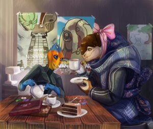 Rating: Safe Score: 0 Tags: alien beverage bioware cake candy chocolate clothed clothing dessert dragonasis duo e621 electronic_arts female food frankis fully_clothed keta krogan male mass_effect ribbons salarian sitting tea User: bunchy7s